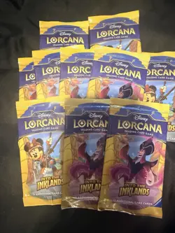 Disney Lorcana TCG: Into the Inklands Booster | FACTORY SEALED Pack - Image 1