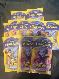 Disney Lorcana TCG: Into the Inklands Booster | FACTORY SEALED Pack - Image 2