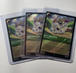 Disney Lorcana Buzz Lightyear Space Ranger 57/P3 Foil Holo - Image 1