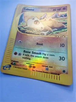 Cubone 103/165 Expedition Reverse Holo - 2002 e-Reader - Komiya Art - EX/LP - Image 3