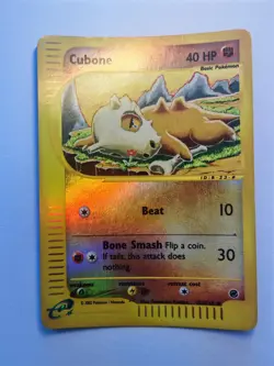 Cubone 103/165 Expedition Reverse Holo - 2002 e-Reader - Komiya Art - EX/LP - Image 4