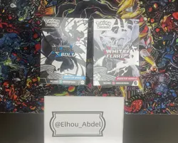 Pokemon TCG Black Bolt and White Flare Booster Bundle (one of each) New Sealed - Image 1