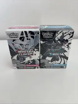 Pokemon TCG Black Bolt and White Flare Booster Bundle (One of each) New Sealed - Image 1