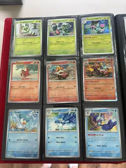 Pokemon TCG Paldea Gen 9 Complete Pokedex Lot #906 - #1025 Full Art Holo Rare - Image 1