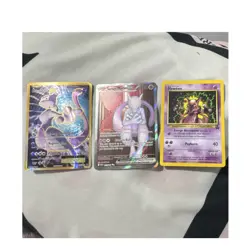 Pokemon TCG Mewtwo EX, Team Rocket's Mewtwo EX, Mewtwo Card Lot - 3 Cards - Image 1