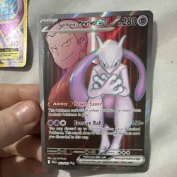 Pokemon TCG Mewtwo EX, Team Rocket's Mewtwo EX, Mewtwo Card Lot - 3 Cards - Image 5