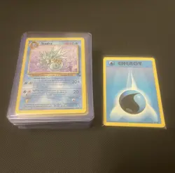Pokemon TCG Fossil 26 Card Bundle WOTC 1999 Vintage LP Non Holo Lot Top Loaders - Image 2