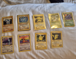 Pokemon TCG Vintage 10-Card Lot Machamp Holo 1st Edition (1999) English - Image 1