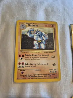 Pokemon TCG Vintage 10-Card Lot Machamp Holo 1st Edition (1999) English - Image 3