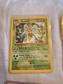 Pokemon TCG Vintage 10-Card Lot Machamp Holo 1st Edition (1999) English - Image 5