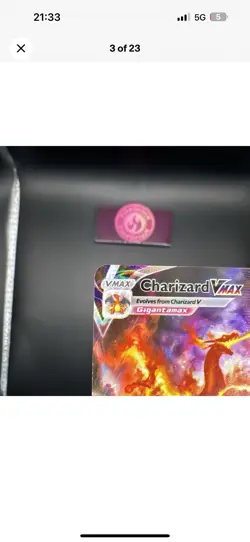 Pokemon TCG Charizard V/VMAX/VSTAR SWSH260-262 Promo Holo 3 Card Lot - Image 4