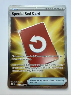 Special Red Card 113/086 Me04: Chaos Rising Holo - Image 1