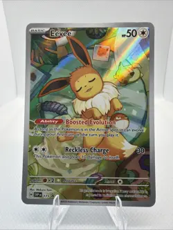 Eevee 173 Sv: Scarlet & Violet Promo Cards Holo NM - Image 1