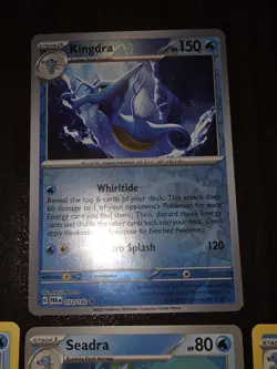 11 Horsea, Seadra & Kingdra Pokemon Cards LP-NM. - Image 3