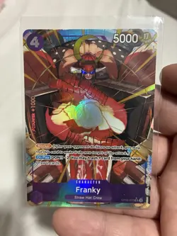Franky OP09-072 ALT ART Emperors in the New World One Piece Card Game English NM - Image 1