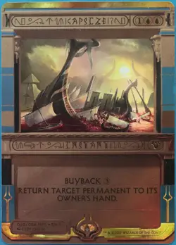 Capsize FOIL Masterpiece Series: Amonkhet Invocations NM CARD (513824) ABUGames - Image 1