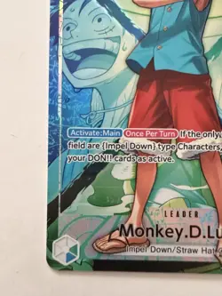 Bandai One Piece Card Game Monkey D. Luffy OP16-022 Leader Alt Art Foil ENG 5000 - Image 5