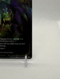 Vilemaw 060/219 - Unleashed (UNL) Epic Holo Riftbound: LoL Trading Card Game ￼ - Image 3