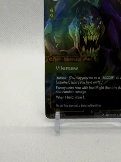 Vilemaw 060/219 - Unleashed (UNL) Epic Holo Riftbound: LoL Trading Card Game ￼ - Image 4