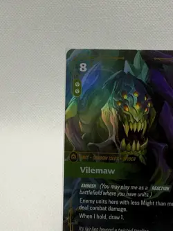 Vilemaw 060/219 - Unleashed (UNL) Epic Holo Riftbound: LoL Trading Card Game ￼ - Image 5