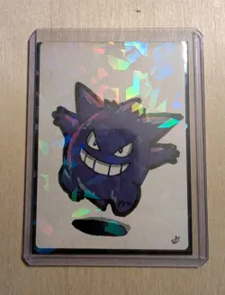 Gengar Fan Art: Custom Card Art: Shadow bud: Big Boy - Image 1