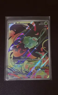The Pokemon Company Bulbasaur 133/132 Misc Cards Illus Rare Holo Stamped - Image 1