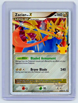 Zacian Lv. X SWSH135 SWSH: Sword & Shield Promo Cards Holo 160 HP English - Image 1