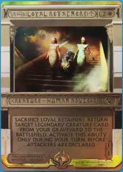 Loyal Retainers FOIL Masterpiece Series: Amonkhet Invocations NM (513995) - Image 1