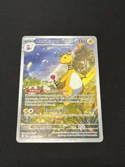 Pokemon TCG Ampharos 090 Chaos Rising Illustration Rare - Image 1