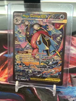 Mega Greninja Ex 116/086 Chaos Rising Special Illustration Rare Pokemon TCG NM - Image 1
