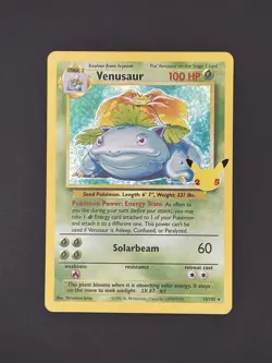Venusaur 15/102 2021 Pokemon Celebrations: Classic Collection Holo NM - Image 1