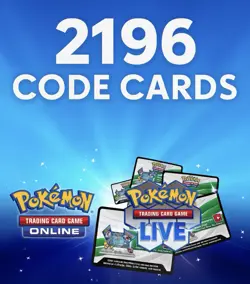 2196x Pokemon Trading Card Game Code Cards TCG LIVE - SORTED READ DESCRIPTION - Image 1