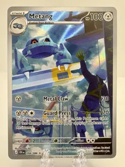 Pokemon TCG Metang Illustration Rare CRI 94/86 Chaos Rising NM - Image 1