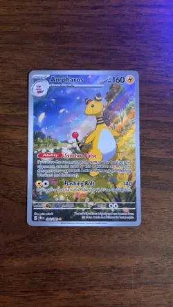 Pokemon TCG Ampharos #90/86 Holo Rare Chaos Rising NM - Image 1