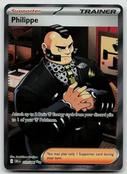 Philippe 110/086 Holo Ultra Rare Chaos Rising Pokemon - Image 1