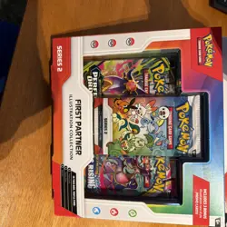 Pokemon First Partner Illustration Collection, Series 2, Sealed - Image 1