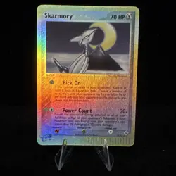 Wizards of the Coast Skarmory 13/111 Neo Genesis 1st Ed Holo Rare 70HP Eng 2000 - Image 1