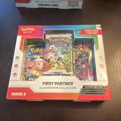 Pokemon TCG First Partner Illustration Collection Series 2 Sealed English - Image 1