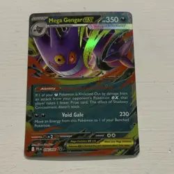 The Pokemon Company Mega Gengar Ex 056/094 Me02 Phantasmal Flames Holo Eng 350HP - Image 1