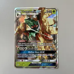 Pokemon TCG Decidueye GX Sun & Moon 12/149 Holo Ultra Rare - Image 1
