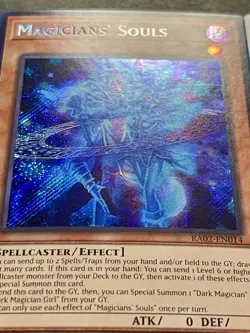 3x Magicians' Souls | RA02-EN014 | Secret Rares | NM | 1st Editions | YuGiOh! - Image 2