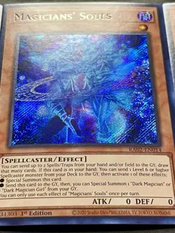3x Magicians' Souls | RA02-EN014 | Secret Rares | NM | 1st Editions | YuGiOh! - Image 5
