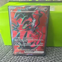 POKEMON TCG - YVELTAL EX - 105/088 - ULTRA RARE- PERFECT ORDER - FULL ART - Image 1