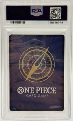 2024 One Piece EN Monkey D. Luffy ST10-006 SR Treasure Boosters Set PSA 10 - Image 2