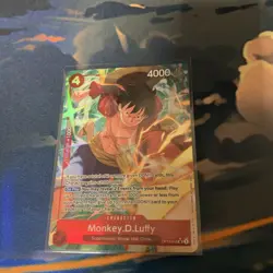 One Piece TCG Legacy Of The Master Monkey D Luffy OP12-015 SR Alt Art English - Image 1