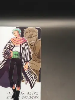 Roronoa Zoro One piece Plastic Trading card No.32 Bandai Japanese A517 - Image 4
