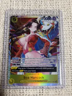 One Piece-Boa Hancock - # OP14-112 The Azure Sea's Seven Super Rare - Foil - Image 3