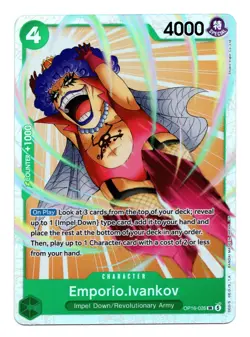 One Piece Emporio.Ivankov (026) OP16-026 The Time of Battle SR Foil - Image 1