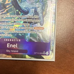 Enel OP15-060 SR Special Holo 8000 Power 6 Cost One Piece CCG EN - Image 3