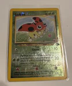 Ledyba 7/18 - Pokemon Reverse Holo Southern Islands - TCG Card - HP - Image 2